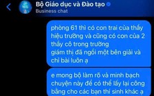 Giải pháp chống gian lận thi cử