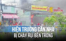 Cháy nhà trên đường Kênh 19-5, khu dân cư náo động