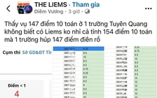 Rộ tin số điểm 10 toán cao bất thường: Sở GD-ĐT Tuyên Quang đang xác minh