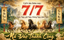 Lịch âm hôm nay ngày 7.7: Giờ Ngọ, ngày Ngọ, tháng Ngọ, năm Ngọ có may mắn?