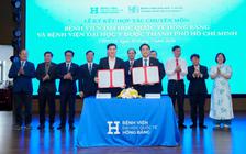 Hai bệnh viện trường đại học tại TP.HCM ký kết hợp tác chuyên môn