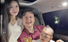 Khoảnh khắc đốn tim của Đặng Văn Lâm bên vợ và con trai trước giờ sang Malaysia