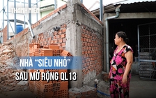 Nhà 'siêu nhỏ' sau mở rộng quốc lộ 13: Chính quyền nói gì về việc cấp phép xây dựng?