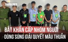 TP.HCM: Bắt 4 người dùng súng giải quyết mâu thuẫn trên mạng xã hội