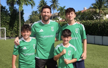 Messi chính thức tiếp quản CLB ở Tây Ban Nha, gia đình chuyển sang ‘sắc áo xanh’