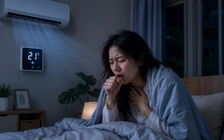 Đừng đổ lỗi cho máy lạnh: Sai lầm này mới khiến bạn dễ viêm mũi, đau họng