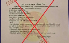 Cảnh báo việc mạo danh cán bộ quân đội, công an để đặt hàng, lừa tiền