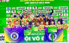 U.11 CLB bóng đá Hà Nội đăng quang: Chiếc cúp vô địch của cả hệ thống