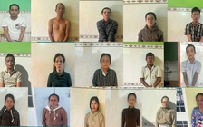 Vụ dàn cảnh cướp dây chuyền du khách tại Tân Huê Viên: Khởi tố 19 bị can