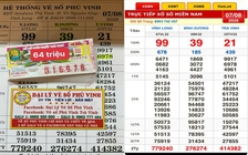 Xổ số miền Nam ngày 7 tháng 8: Hai người trúng các cọc vé đài Trà Vinh