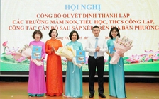 Quy định số lượng cấp phó, nhân sự hỗ trợ khi sắp xếp trường học