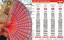 Mua vé dãy độc lạ 012345, một người miền Tây may mắn trúng xổ số miền Nam
