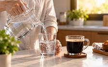 Vừa ngủ dậy đã uống cà phê? Chuyên gia khuyên nên làm thêm điều này