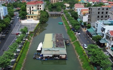 Nhà hàng nổi từng nức tiếng ở Đồng Hới thành 'đống phế liệu' trên kênh Phóng Thủy