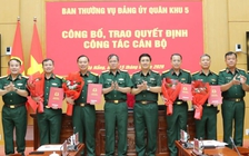 Bổ nhiệm Chỉ huy trưởng Bộ Chỉ huy quân sự 3 tỉnh, thành thuộc Quân khu 5