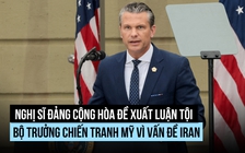 Nghị sĩ đảng Cộng hòa đề xuất luận tội Bộ trưởng Quốc phòng Mỹ
