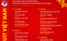 Lộ diện lịch thi đấu U.17 Việt Nam mới nhất tại World Cup U.17: Giờ cực đẹp, HLV là ai?