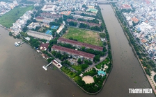 Toàn cảnh cư xá Thanh Đa vắng lặng trước ngày xây mới