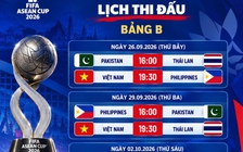 Xác định rõ lịch thi đấu 6 trận ở bảng có Việt Nam, FIFA ASEAN CUP sắp được phát trực tiếp