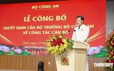 Phó giám đốc Công an TP.HCM Nguyễn Đình Dương làm Giám đốc Công an thành phố Huế