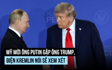 Mỹ mời ông Putin dự G20, gặp ông Trump