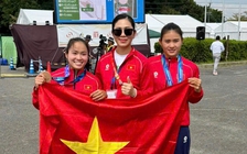 ASIAD hôm nay: Nguyễn Thị Hương, Diệp Thị Hương đoạt HCĐ canoeing đôi nữ 500m
