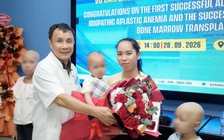 Bé trai 18 tháng tuổi hiến tủy cứu sống chị gái 4 tuổi