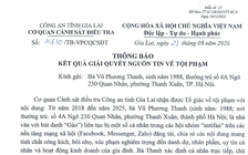 Từ tố giác của nhà văn Gào, công an khởi tố vụ án làm nhục người khác