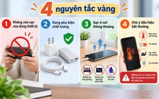 Điện thoại phát nổ khi sạc: Bác sĩ chỉ cách sơ cứu đúng cần biết
