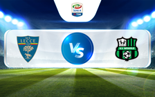 Trực tiếp bóng đá Lecce vs Sassuolo, Serie A, 02:45 26/02/2023
