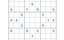 Mời các bạn thử sức với ô số Sudoku 1926 mức độ Khó
