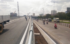 Nhánh cầu hàng chục tỉ nối với đại lộ Võ Văn Kiệt TP.HCM đã cho xe chạy