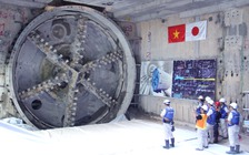 Robot TBM khoan xong hầm Metro sâu 12m từ ga Ba Son đến Nhà hát TP.HCM