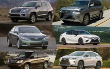 Nhìn lại sự thay đổi của một số mẫu ô tô trên thế giới sau 10 năm