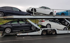 Hàng chục ô tô hạng sang liên quan nghi án rửa tiền bị thu giữ