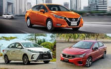 Sedan hạng B 600 triệu đồng: Chọn Nissan Almera, Toyota Vios hay Honda City?