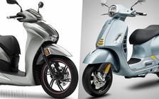 Xe tay ga tầm giá 150 triệu: Chọn Honda SH350i hay Vespa GTS 300 Super Tech?