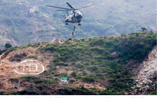 Trực thăng quân đội Trung Quốc rơi tại Hồng Kông trong khi bay huấn luyện