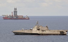 Chiến hạm Mỹ hoạt động gần tàu khoan Malaysia lần 2 trong 1 tuần