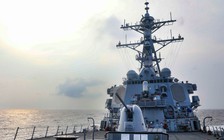 Tàu chiến Mỹ đi qua eo biển Đài Loan lần 7 trong năm