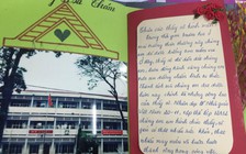 Học trò tự tay làm thiệp tri ân thầy cô