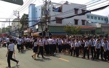 Hiệu trưởng viết thư cám ơn học trò sau hỏa hoạn