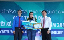 Trao Huy hiệu 'Tuổi trẻ sáng tạo' cho thí sinh vô địch thiết kế đồ họa