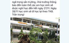 TP.HCM: Hai trường cho học sinh nghỉ học ngày mai 27.11