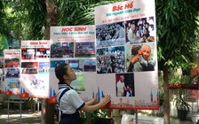 Học sinh học và rèn luyện từ Không gian văn hóa Hồ Chí Minh