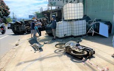 Lâm Đồng: Xe tải gây tai nạn liên hoàn ở Bảo Lộc, 4 người bị thương