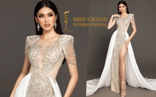 Đầm dạ hội lộng lẫy của Á hậu Ngọc Thảo tại bán kết Miss Grand International