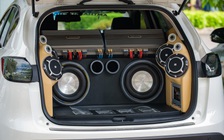 Dàn xe độ trình diễn âm thanh tại TP.HCM