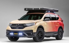 Honda CR-V độ kiểu 'dân phượt' lạ mắt