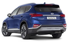 Hyundai Santa Fe 2020 thay động cơ 2.4 bằng V6 3.5 lít
